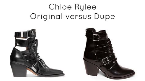 chloé rylee boot dupe|chloe rylee boots harrods.